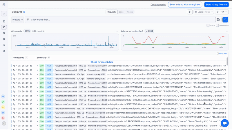 Create APItoolkit account