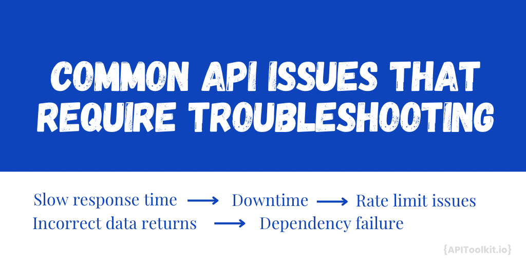 Common API Issuues