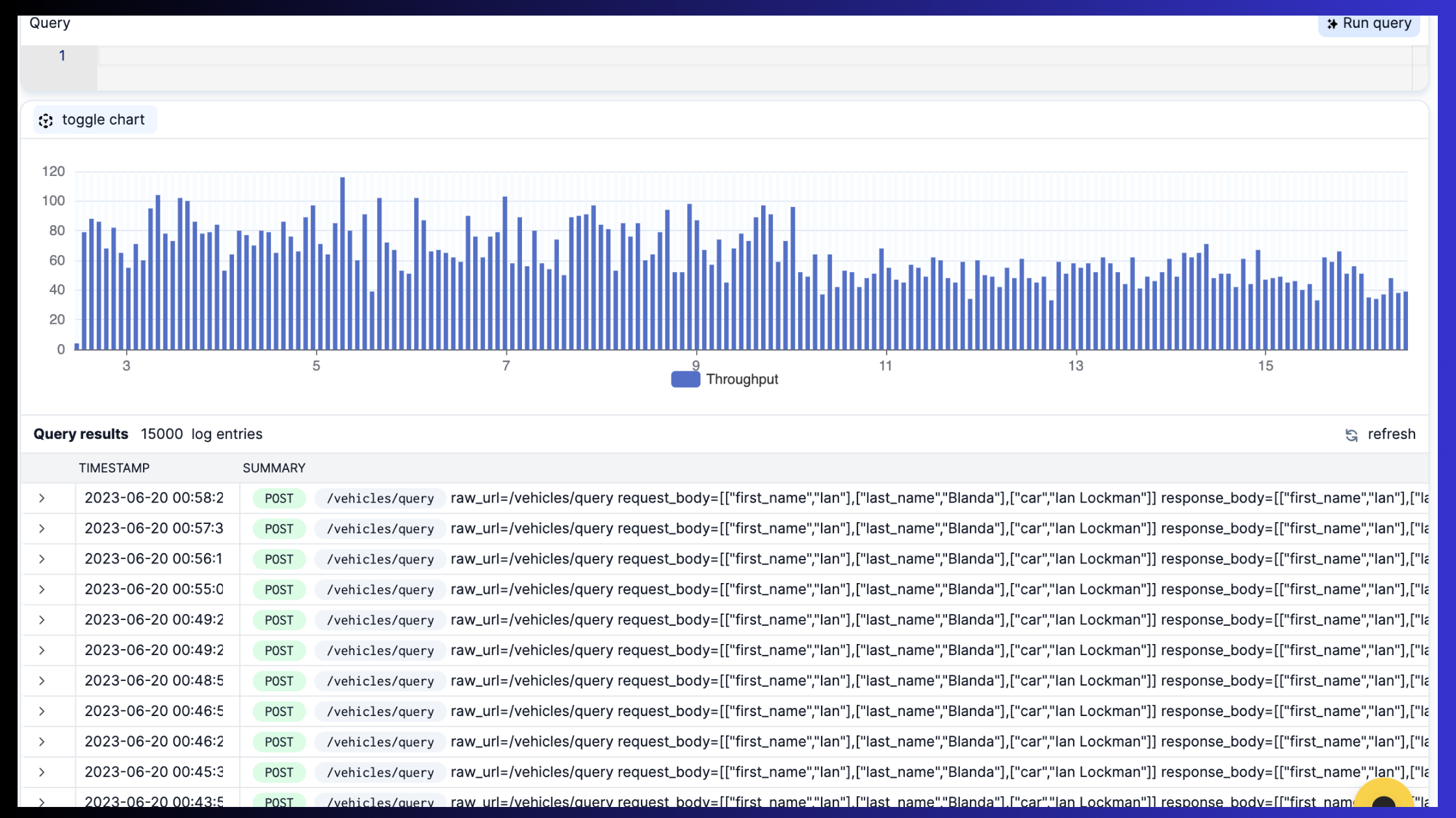 APIToolkit Log Explorer